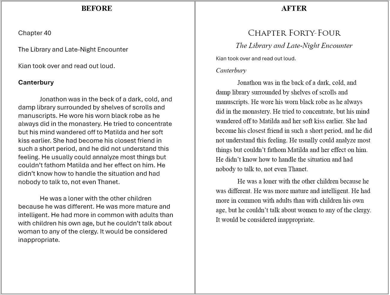 Editing Formatting Proofreading 2